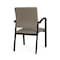 Lesro Newport Guest Chair Metal Frame, Black, MD Farro Upholstery NP1101 - alternate 3